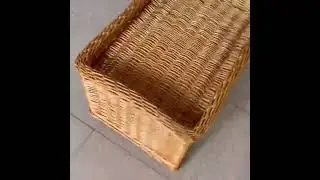 Cute Cat Nest Pet Toy Fashion Pet Bed Breathable Flower Basket Like Rattan Woven Four Seasons