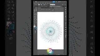 Illustrator Tutorial Tips and Tricks: how to create dotted spiral vortex Illustrator