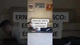 Ernia del disco? Comincia da questo esercizio! #riabilitazione #fisioterapia #rehab #eserciziofisico