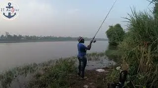 Funniest casting | Beginner | Entry level angler during lockdown