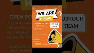 urgent Requirement for all type jobs vacancy #urgentjobs #urgentvacancy #jobsearch
