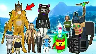 TITANUL CEAS DIN AUR VS SKIBIDI TOALETA CRANIUL CU TOXINE UPGRADAT! DRACULASS ESTE SALVAT!