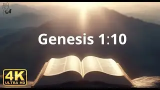 GENESIS  1 : 10  //  GOD CALLED THE DRY LAND EARTH, AND THE GATHERRING TOGETHER OF THE WATERS...