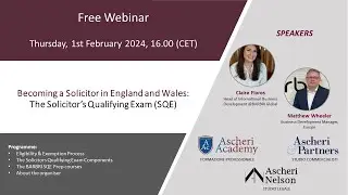 Becoming a Solicitor in England and Wales: The Solicitor&rsquo;s Qualifying Exam (SQE)