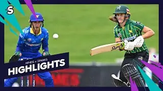 HAT-TRICK MOMENT! - Hinds v Sparks | Super Smash 2025/26 HIGHLIGHTS