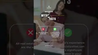 💡 Myths vs Facts in Real Estate! #RealEstateFacts #ExpertGuidance #InvestSmart #MythsVsFacts