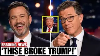 Trump Thought He Silenced Them &mdash; Kimmel & Colbert Fought Back Together