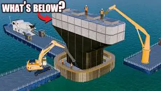 How Are Underwater Foundations Built? &ndash; 3D Animation