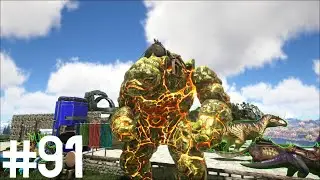 Ark Fjordur #91 - Domamos um GOLEM ( X Rock Elemental ) -