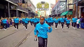 C.A.M.B | Highlights @ Bayou Classic Parade 2024 ( Collegiate Academy's Mass Band)