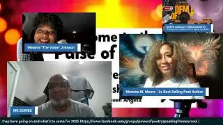 🎉✨ **Pulse of Poetry: Live Expressions Unleashed** ✨🎉MEET MELANIE JOHNSON  POET OF YEAR 2024