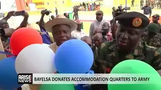 BAYELSA DONATES ACCOMMODATION QUARTERS TO THE ARMY