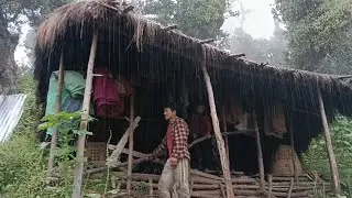 The Most Very Rainey Season Mountain Nepali Village Lifestyle || Travillage Nepal ||