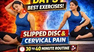 Best exercises slipped disc and cervical pain relief #3 #slippeddisc #cervical #youtubevideo #viral