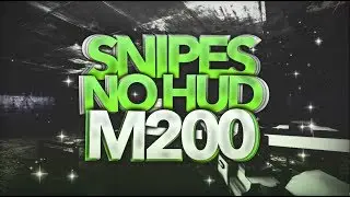 Bullet Force | M200 NO HUD SNIPES | 75 Kills