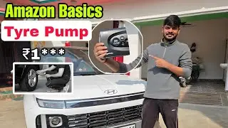 Amazon Basics Tyre Inflator Review 🚗 | Best Car Tyre Pump in India | Digital Air Pump Test