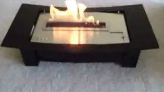 Foyer ethanol t&eacute;l&eacute;command&eacute; A-FIRE. Foyer bio ethanol pour votre chemin&eacute;e existante.