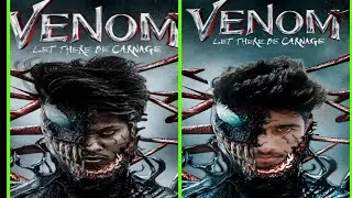 VENOM- PICSART / HOW TO EDIT MOVIE POSTER/ MADE WITH PICSART RDMB EDITING