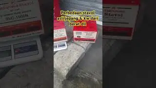 perbedaan stabilizer asli dan palsu matsunaga 1000w
