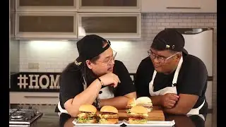 Triple Cheese Angus Burger | Home Foodie Cooking Show #Madalicious