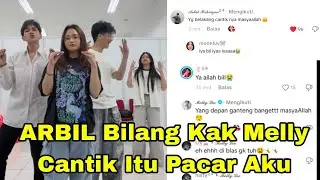 ARBIL JOGET TIKTOK BARENG KA MELLY CANTIK ITU PACAR AKU