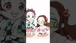 Sister And Brother 😘✨ | #template #cutcap #kny #tanjiro #nezuko #kamado
