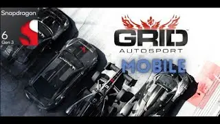 Grid Autosport on Moto g75 Graphics Settings Test Snapdragon 6 gen 3