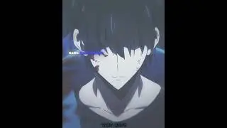 [HD] Sung Jinwoo edit | Solo Leveling Season 1 | bloody! (ultra slowed) - m4gn | After Effects