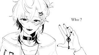 【手描きにじさんじ】VVho?【めちゃつえー】