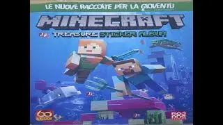Panini 2021 COMPLETE Minecraft sticker album review.
