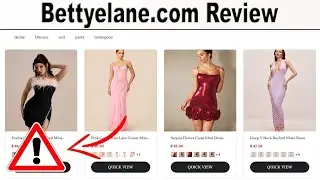 Bettyelane.com Review 🚨 Legit Fashion Store or Another Online Shopping Scam?