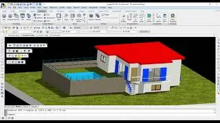 Progecad Episode 10 Rendering (Materilas,Lights) (Greek Language)