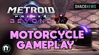 Metroid Prime 4: Beyond - Vi-O-La Motorcycle Gameplay