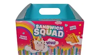 Sandoichis Series 1 Sandwich Squad Surprise Box Blind Bag Plush Unboxing Review
