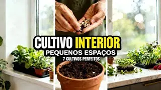 As 7 Culturas Mais Perfeitas Para Cultivar em Pequenos Espa&ccedil;os Internos