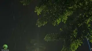 Soft Piano Music with Rain Sounds for Night Relaxation and Healing Sleep