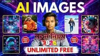 Gemini AI দিয়ে Free তে Photo Editing😍 | Unlimited AI Image Generator Full Tutorial @aigrowth360-pro