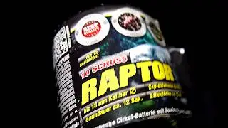 Raptor von Norma/Lesli | 4&euro; Feuerwerk Batterie | Test Silvester 2024/25