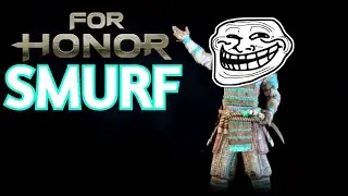 For Honor - Bullying noobs with SMURF ACCOUNT [OROCHI MONTAGE]