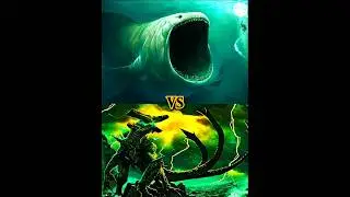 slattern vs the bloop,worm,sharkgator,hippocampus #shorts #viral #monster #music #the 💥🔥