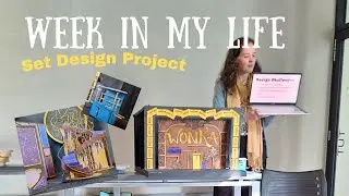 Week in my life as a Design Student | Project week