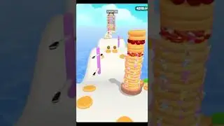 Pancake Run Level 38 🥞 - Gameplay - CaroGamesNL