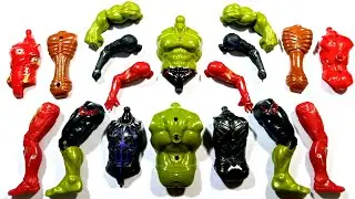 Hulk smash siren head black panther iron-man assemble toys video 