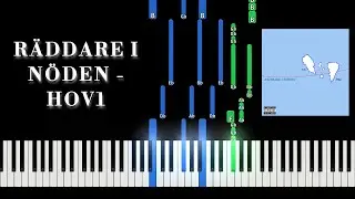 R&auml;ddare i n&ouml;den - Hov1 |&nbsp;Piano Tutorial