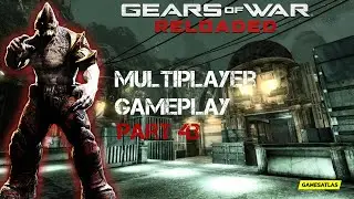 Gears of War Reloaded Multiplayer Gameplay Part 43 (King Of The Hill) On Fuel Depot