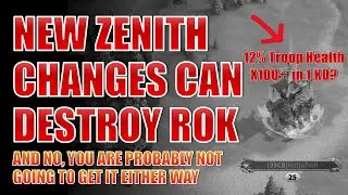 NEW ZENITH CHANGES CAN DESTROY ROK - Here's Why (And No, YOU Probably Won't Get It Either Way)