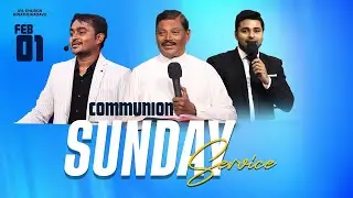 LIVE | Communion Sunday Service | 01 FEB 26 | Pas. E. Jeyaraj | IPA Church Kinathukadavu