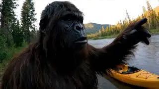 Bigfoot VLOG Incredible Experience - Fishing Side by Side with a Wild Eagle in the Heart of Nature