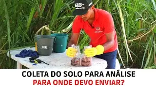 Análise de Solo/Amostragem/Preparo da Amostra/Envio ao Laboratório pelos Correios