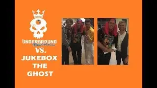 MUSIC IS BANNED FROM THE VAN?! - Jukebox the Ghost Interview | Underground Powerhouse